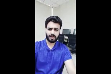 A Pakistani Young Man Condemn Nihal Hashmi Statement which was against Foreigners