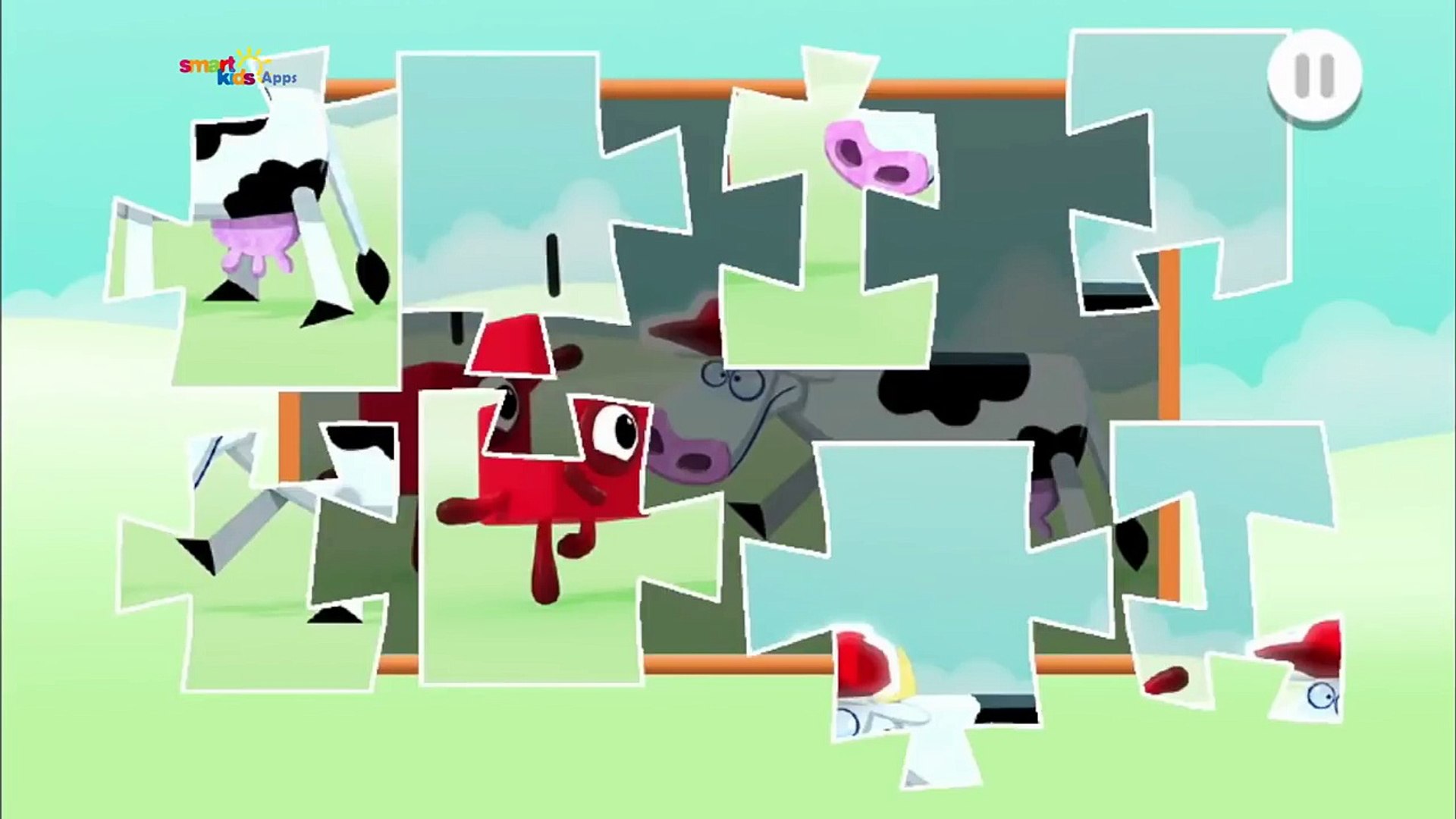 ⁣Numberblocks Puzzle - Educational Games for Toddlers Gameplay