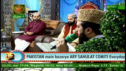 Naimat e Iftar(Live from Lhr) - Segment - Qasas ul Anbiya - 1st Jun 2017