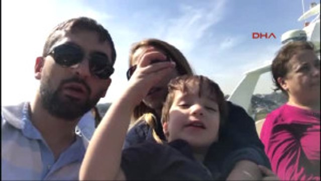 Şehit Yüzbaşının Ailesiyle Birlikte Boğaz Turunda Çekilen Görüntüleri