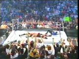 (Wrestling) WWE - Brock Lesnar vs Big Show - Ring Callapse