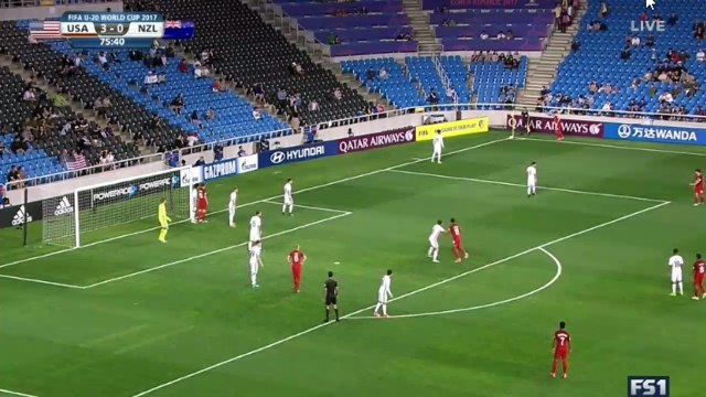 4-0 Justen Glad Goal HD - USA U20 vs New Zealand U20 01.06.2017 HD
