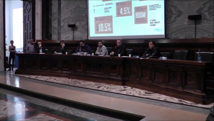 Napoli, intervento di Lorenzo Fragola al Digital Music Forum