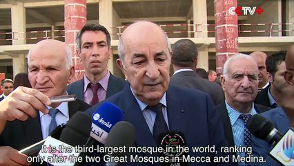 China-built World's 3rd Largest Mosque to be Completed in Algeria