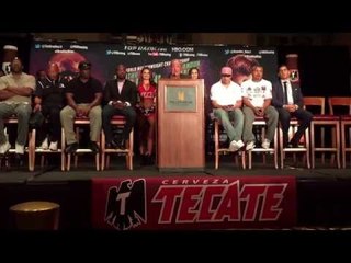 Bradley vs Rios press conference