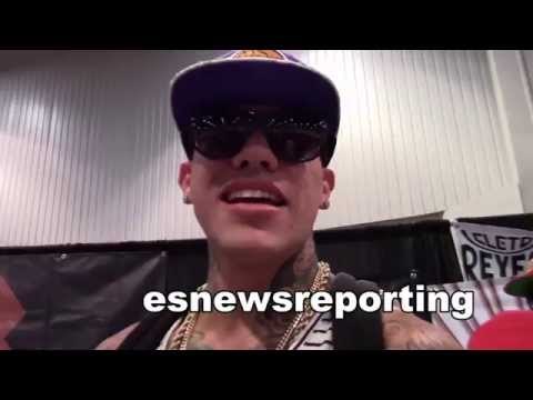 gabe rosado danny garcia in vegas rosado talks rios vs bradley EsNews