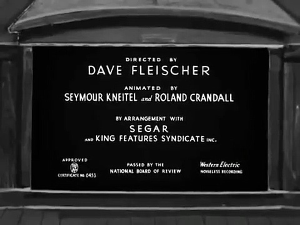 Popeye (1933) E 24 For Better Or Worser