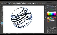 Advance Adobe Illustrator Tutorial_ Lighting Ball Drawing