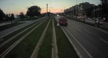 Sosyal Medyanın Gündemine Oturan Olay Tramvay Kamerasında