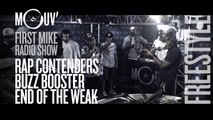 RAP CONTENDERS | END OF THE WEAK | BUZZ BOOSTER : Freestyles (Live @ Mouv' Studios) #FMRS