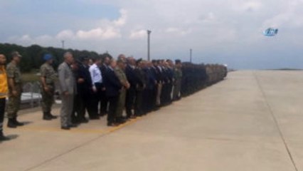 Şehit Binbaşı Koray Onay'ın Cenazesi Çorlu'ya Getirildi