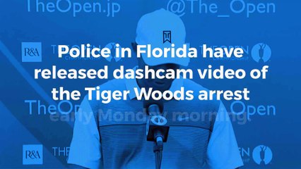 WATCH: Florida police release Tiger Woods DUI dashcam video
