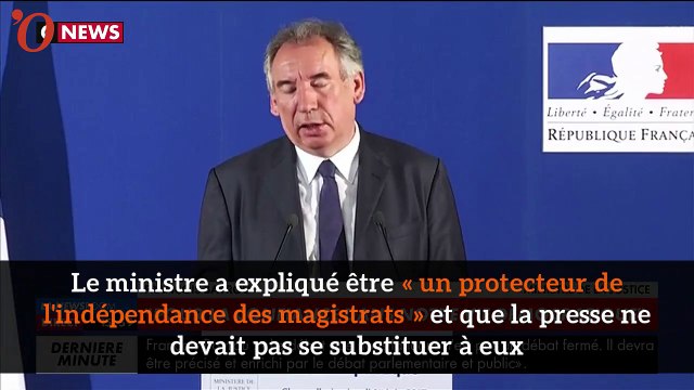 Affaire Ferrand: pour Bayrou, «ce n’est pas un article de presse qui est juge»
