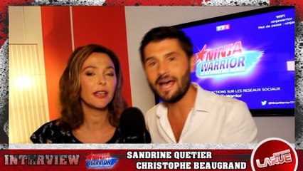 VIDÉO - Ninja Warrior 2 : Interview, sans filtre, de Sandrine Quétier et Christophe Beaugrand