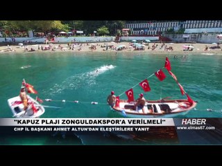 Ahmet Altun'dan plaj yorumu..."Caner kamuoyunu yanlış yönlendiriyor"