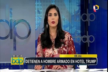 Washington: arrestan a hombre en hotel de Donald Trump con dos armas