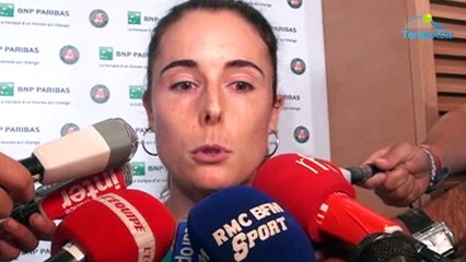 Roland-Garros 2017 - Alizé Cornet : "J'apprends de mes erreurs"