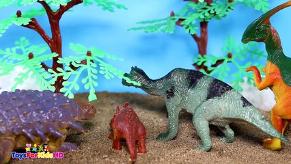 Videos de dra niños  Las Mejores Luchas de Dinosaurios d