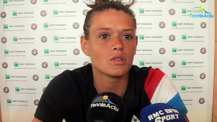 Roland-Garros 2017 - Chloé Paquet : "Je ne vais retenir que tu positif de cette première"
