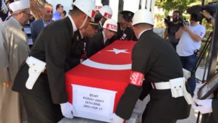 Şehit Binbaşı Koray Onay, Son Yolculuğuna Uğurlandı