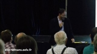 Forum d'échanges sur la trame  verte et bleue du SCoT du Pays du Mans - Introduction de Samuel Guy
