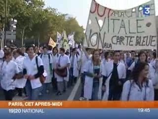 Medecins en Greve 2007