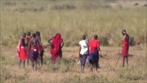 African men's attack - African men's attack on wild animals,