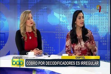 Aspec sobre decodificadores: cobro es irregular, no debe implicar costo para el usuario