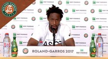 Roland-Garros 2017 : 2T conférence de presse Gaël Monfils