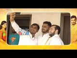 Amulya's wedding: Groom jagadish takes selfies with his foreign friends
