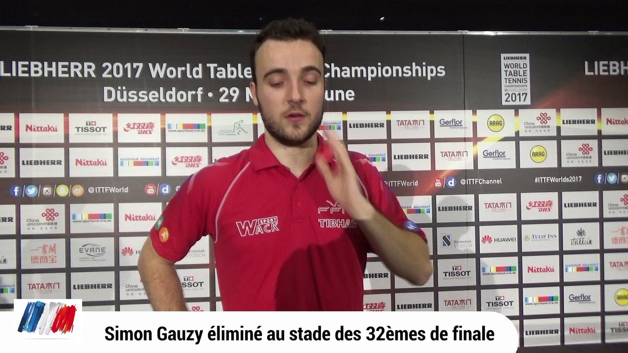 Simon Gauzy : "Il a mieux joué dans les moments importants"