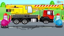 Car Cartoon All Episodes w The Cement Mixer Truck +1 HOUR Kids Video incl Bip Bip Cars