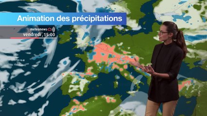 Prévisions météo pour la journée du vendredi 2 juin