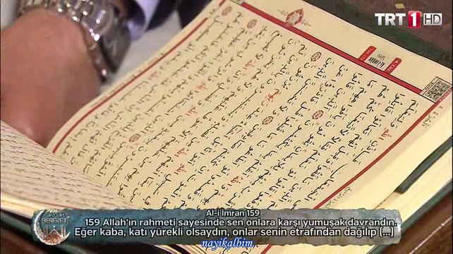 Nurullah Çelebi Tevbe Enbiya suresi Ramazan 2017