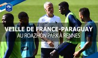 Entraînement au Roazhon Park à Rennes