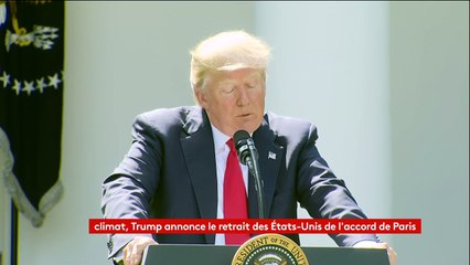 "J'ai été élu pour représenter les habitants de Pittsburgh, pas les habitants de Paris"  (Trump)