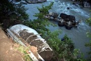 Bartın Beton Mikseri Irmağa Uçup Devrildi 2 Yaralı