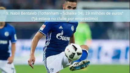 As 10 transferências mais caras deste mercado até ao momento