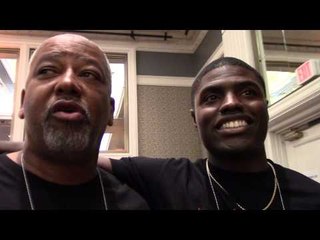 sam watson with berto brother on floyd mayweather EsNews