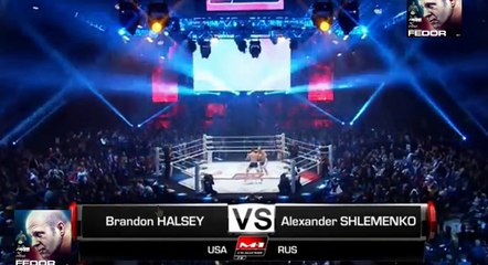 Александр Шлеменко  Брэндон Хэлси (Реванш) ALEXANDER SHLEMENKO BRANDON HALSEY 2 second fight   watch online full fight