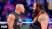 OMG!! The Rock Rockbottom Braun Strowman - John Cena Saves The Rock - WWE Wrestlemania - HD
