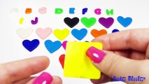 ᴴᴰ AMNOPQRSTUVWXYZ Learn Alphabet Modeling Clay Play Doh Hear