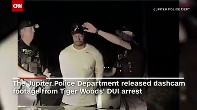 Tiger Woods DUI Dashcam - Jupiter Florida May30/2017
