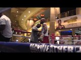 ishe smith working out in vegas for vanes - EsNews boxing