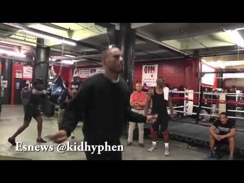 Kid chocolate is for the kids, shows off jump rope skills