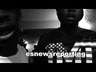 rapper lil james on his mini beef with andre berto over floyd mayweather EsNews