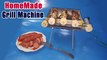 HomeMade Sausage Grill Machine   DIY BBQ grill At Home