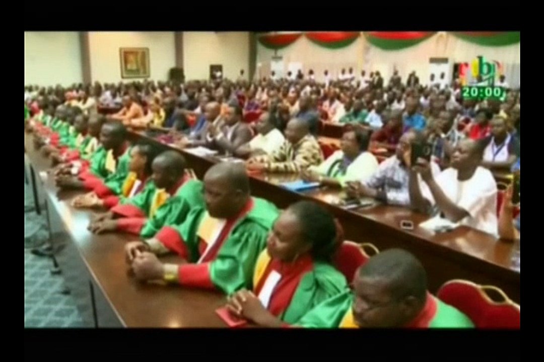 RTB / Edition de 20H du JT du Jeudi 1er Juin 2017