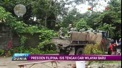 Presiden Filipina: ISIS Tengah Cari Wilayah Baru