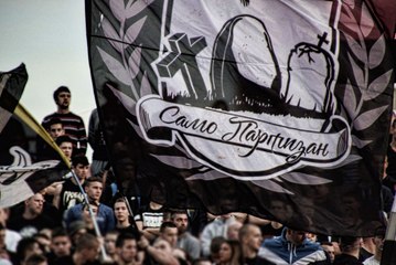 Grobari u Novom Sadu | Vojvodina -Partizan 26.04.2017